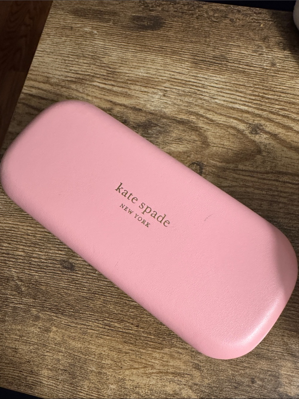 kate spade Pink Hard Shell Eyeglass Case